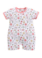 BabyGo Baby Half Sleeve Rompers 100% Cotton Rompers for New Born Baby Girls|Daily Suits for Baby Girls| 