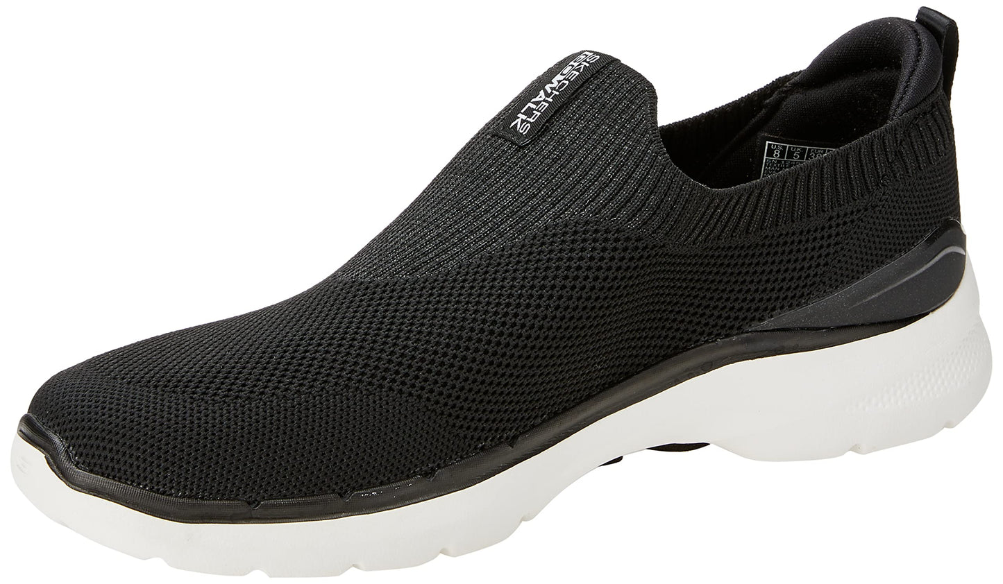 Skechers Women Go Walk 6 Vibrant Smile Sports Slip-On Sports Shoes