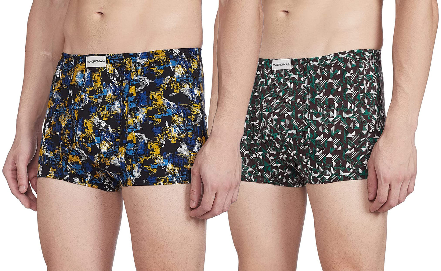 Rupa Mens Cotton Regular All Over Print Briefs (Pack of 2) (MACROMAN_PO2_Printed IE
