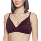 Lyra Lux 501 Plunge Underwired Everyday Bra (Wine)
