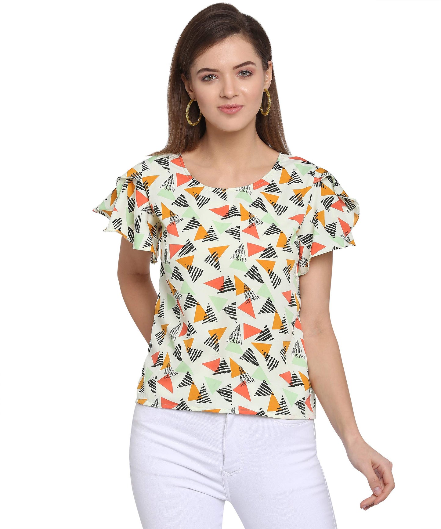 OOMPH! Womens Crepe Tank Top - Mint Green