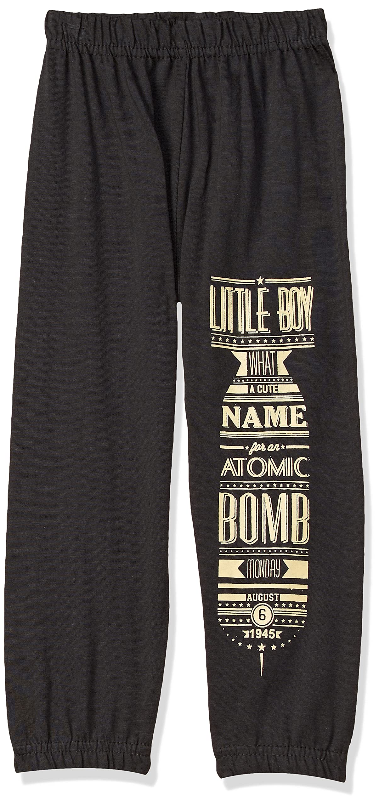 T2F Boys Regular Fit Printed Cotton Track Pant (Pack of 5)