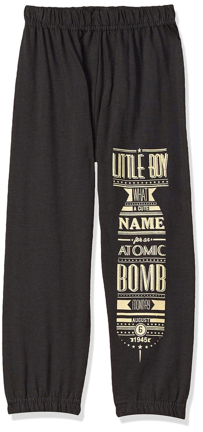 T2F Boys Regular Fit Printed Cotton Track Pant (Pack of 5)