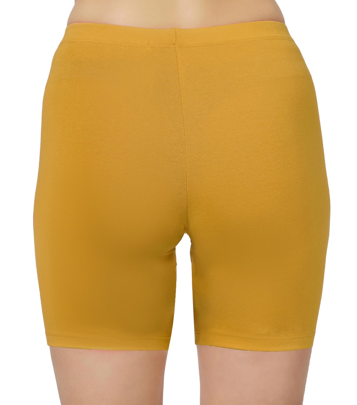 SHODOX Womens Anti Bacterial Cycling Shorts, Under Skirt Biker Shorts, High Waist Stretchable Yoga Shorts & Gym Workout Skin Fi