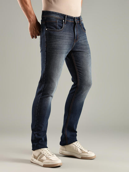 Thomas Scott Mens | Mild Fade | Stright Fit | Denim | Regular Wear | Stretchable | Casual Jeans for Men