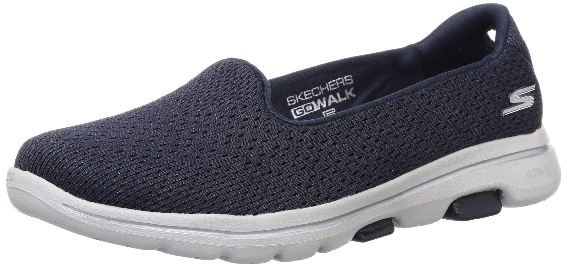 Skechers Women Go Walk 5 Sparkle Sports Shoes