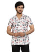 I Enterprise Half Sleeve Relaxed Fit MenS Casual Shirt | Cotton Blend Oversized Shirts For Men Loose Fit | Oversized Printed Sh