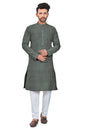 Be Active MenS Embroidered Lucknowi Green Kurta Set || Men Kurta Pajama || Men Kurta Pajama Set || Kurta Pajama For Men (Rfsk00