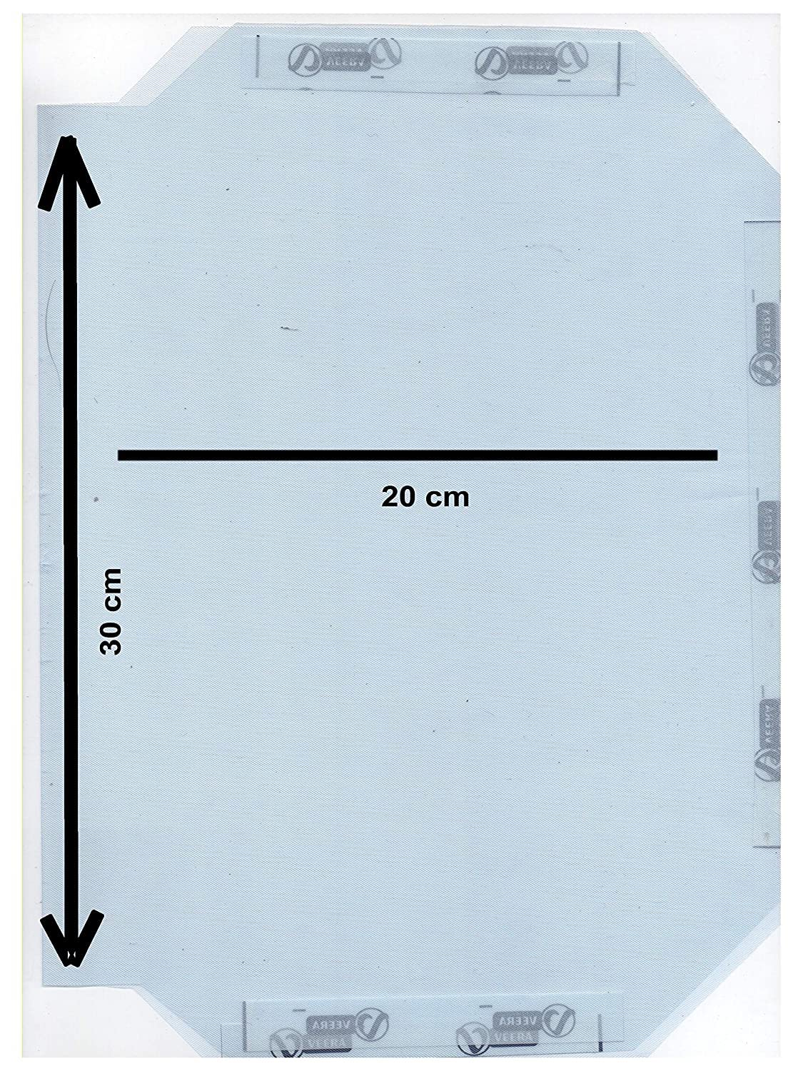 True-Ally Self Wrapping Book Cover For A4 Size Long Notebook Register Size 30Cm X 20 Cm X 1.5Cm With Self Adhesive Folding (Pack