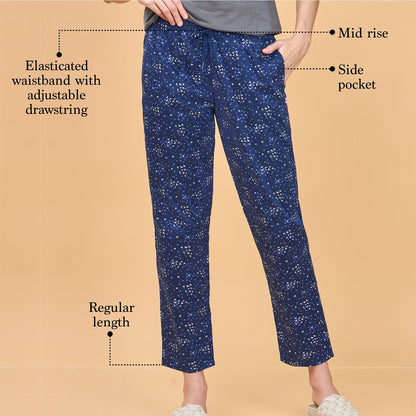 Essentials  E4A5 Hangout Pant Relaxed Fit | Mid Rise | Regular Length