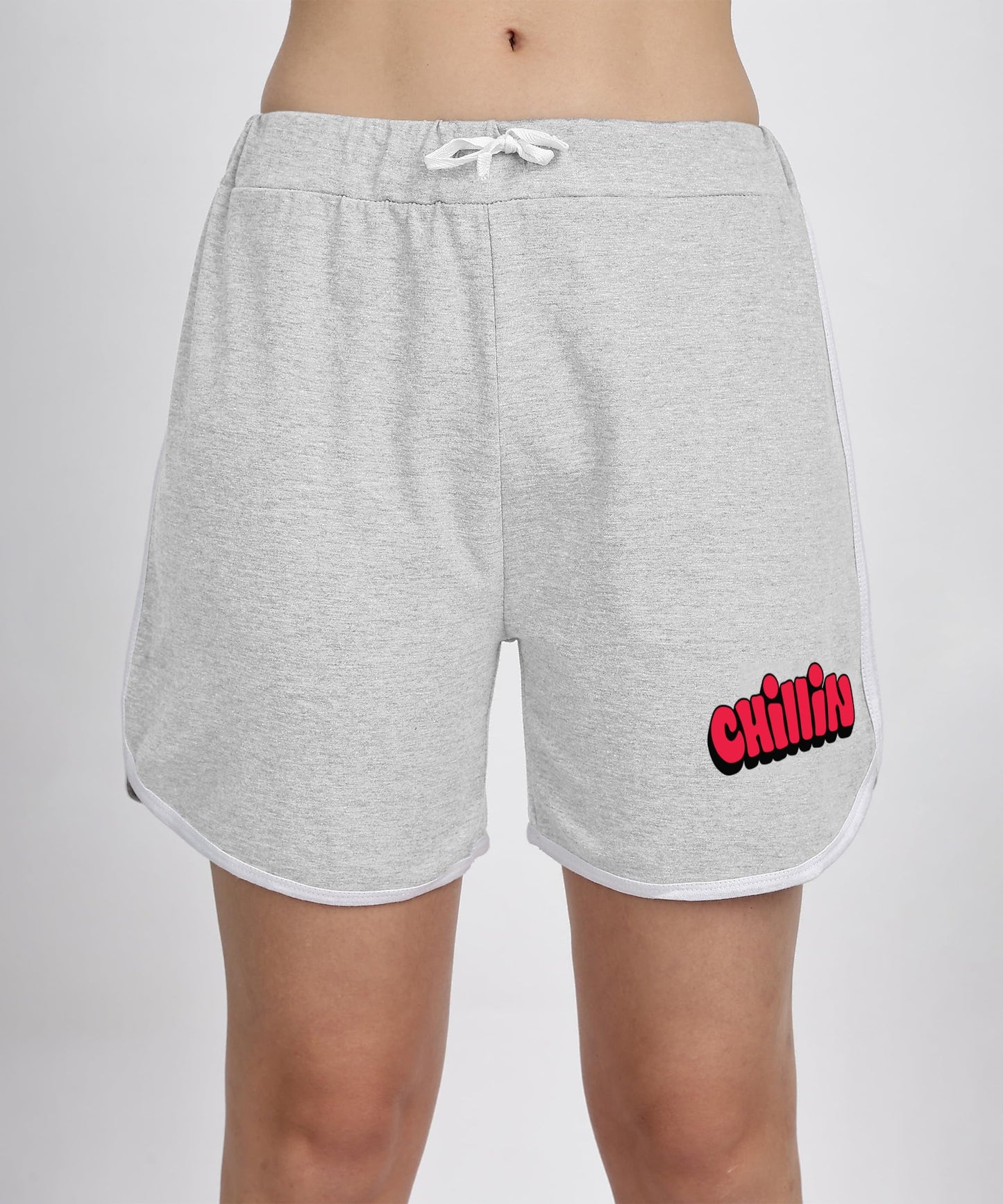 SHODOX 100% Cotton Women Casual Shorts - Printed Short for Gym, Yoga, Cycling, Dance, Summer - Regular Fit (Pack of 2)