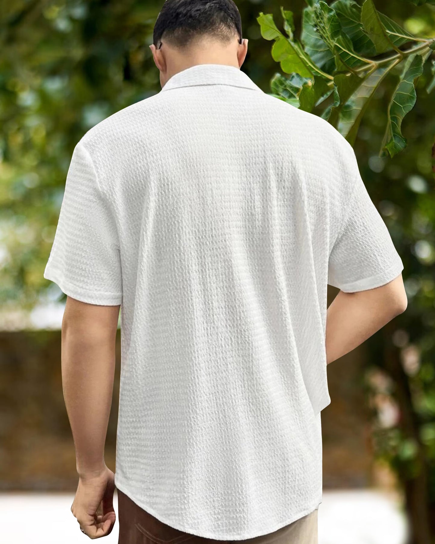 I Enterprise MenS Regular Fit Solid Soft Touch Cotton Casual Shirt Design With Spread Collar & Half Sleeve (Pack Of 2) Color_Ma