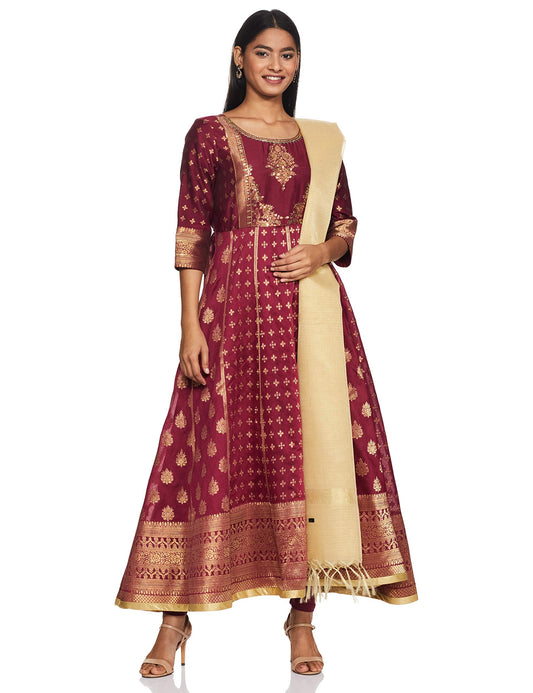 Aurelia Polyester Women Kurta Sets