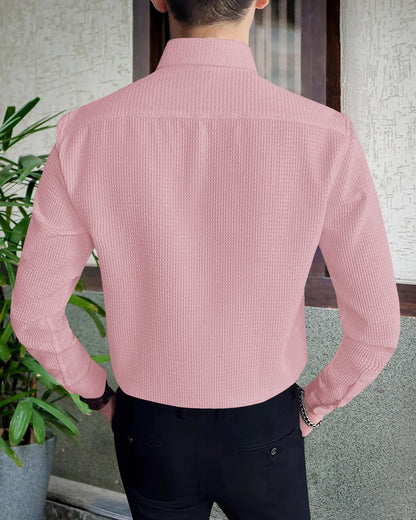 I Enterprise Casual Shirt For Men|| Regular Fit Shirt For Men|| Men Stylish Shirt || Men Solid Shirt With Spread Collar & Long S