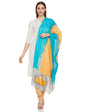 Aurelia Women Solid Cotton Dupatta Yellow Fs,Free Size