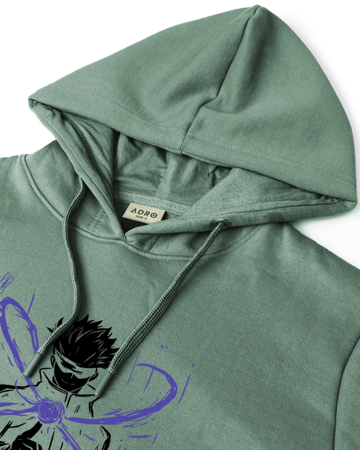 ADRO Hoodies for Men | Printed Hoodie for Men | Cotton Hoodie | Luffy Hoodie Gear 5 | Sweatshirt for Men | Anime Hoodie | H24-AN