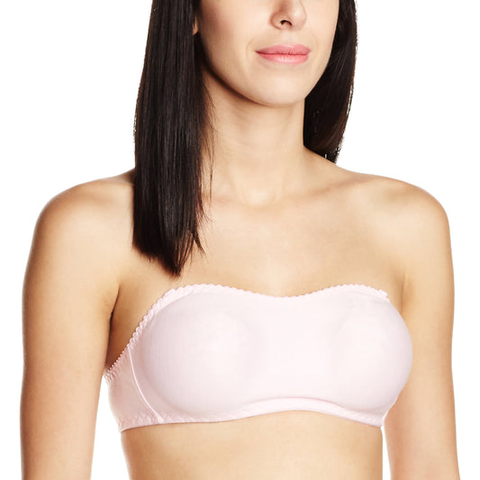 Clovia Womens Cotton Non Padded Wire Free Full Coverage Bra Pink