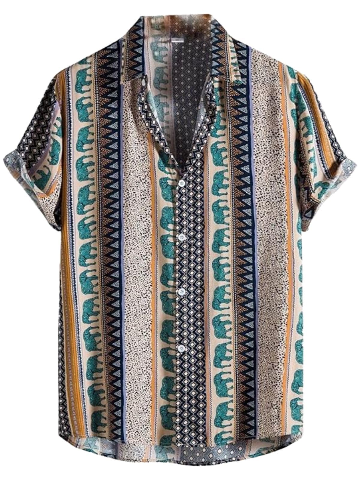 Leriya Fashion MenS Shirt Blue
