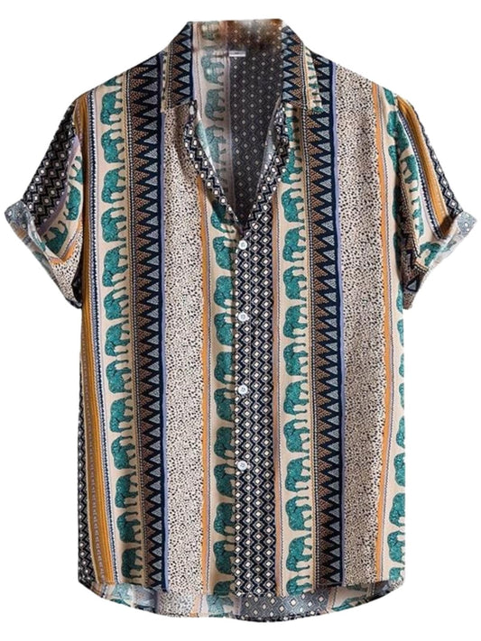 Leriya Fashion MenS Shirt Blue
