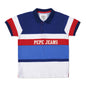 Pepe Jeans Printed Blended Polo Boys T-Shirt (Blue, 8 To 10 Years)