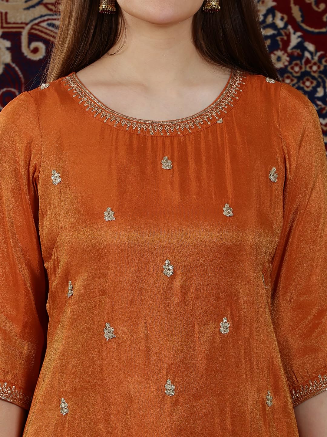 Aurelia WomenS Solid Straight Kurta | Lightweight Round Neck Kurta For Women | Solid Kurta For Women | Beautiful Regular Fit Kur