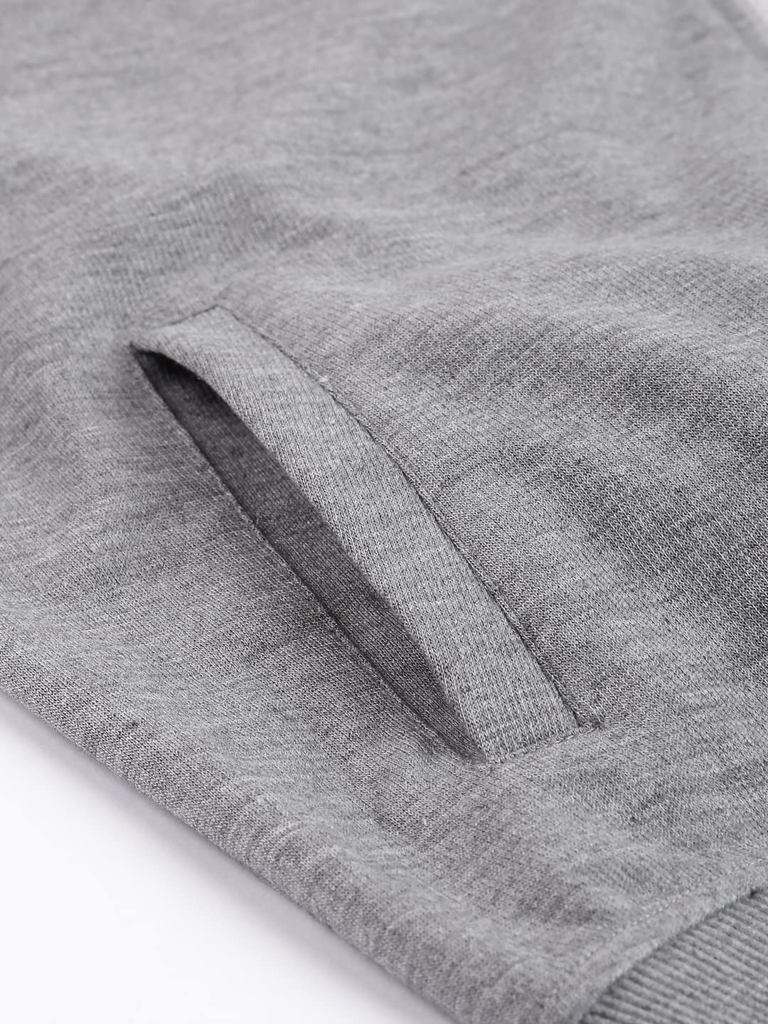 Dennis Lingo MenS Poly Cotton Sweatshirt - Front Open Zipper, High Neck, Full Sleeves, Regular Fit, Casual Winter Wear For Men