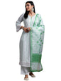 Libas WomenS Cotton Blend Kurta Set (35372_Off White