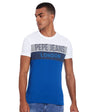 Pepe Brand Printed Cotton Slim Fit Mens T-Shirt (A21Hunterssipwh002, White, Medium)