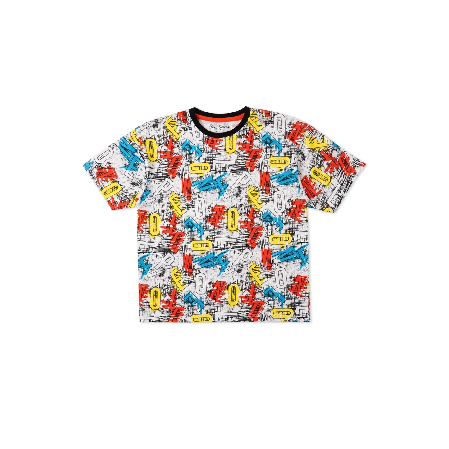 Eskil Ss Oversized Allover Printed T-Shirt