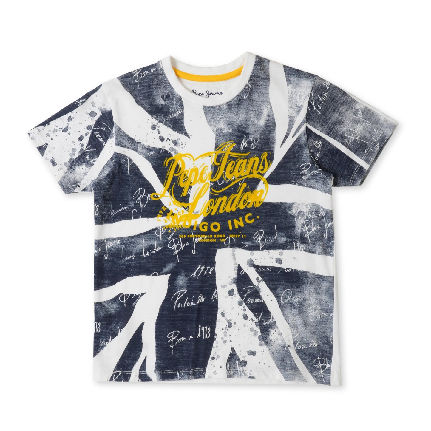 Pepe Jeans BoyS Regular Fit T-Shirt (Pb5036198004_White