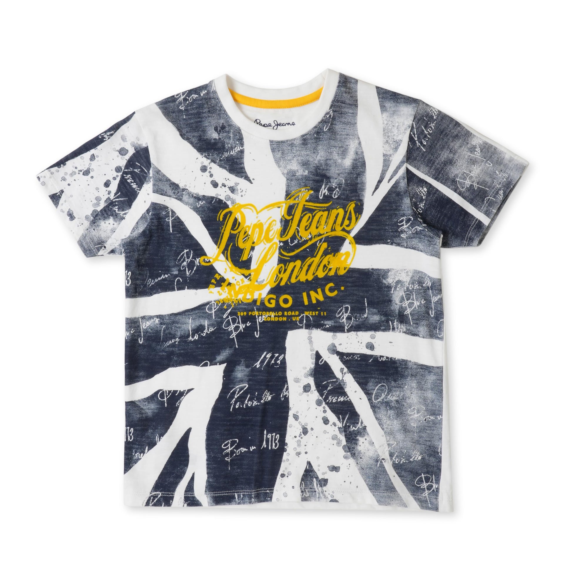 Pepe Jeans BoyS Regular Fit T-Shirt (Pb5036198004_White