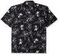 Pepe Jeans MenS Floral Relaxed Fit Shirt (Pm308742_Black