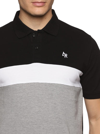 ADRO Premium Polo T-Shirt for Men (PN23-S1-BLWHGR-GR_Grey)