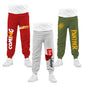 Kyda Kids Boys Cotton Printed Track Pants (Pack Of 3)