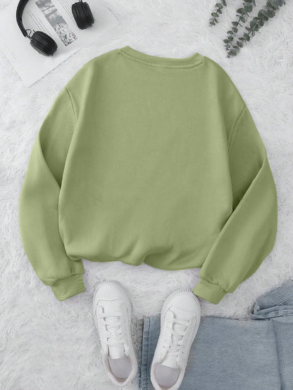 TAGAS Sweatshirt Fleece Material Full Sleeves || Jumper Women Winter Wear || Hooded Neck Regular Fit Long Sleeve ||Cartoon Graph