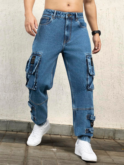 Hubberholme Men Cotton Straight Fit Mid-Rise Jeans 18