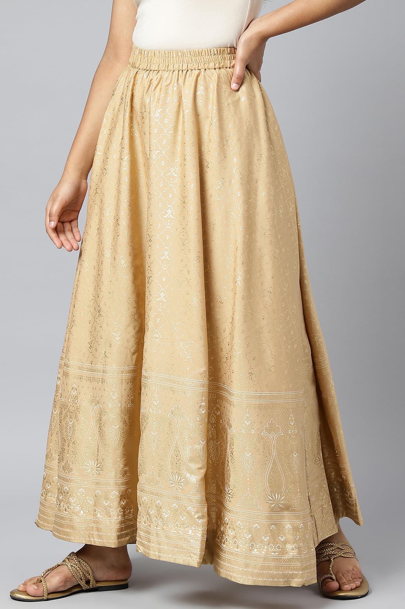 Aurelia Strechable Skirt For Women | Ankle Length Skirt For Women