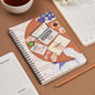 Doodle Undated Daily Planner | A5 | 172 Pages | 80 Gsm | 3 Months Schedule, To-Do List, Daily Priorities, Appointments, Deadline