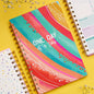 Doodle Undated Daily Planner I A5 I Hard Cover I Wiro Bound I192 Ruled Pages I 80 Gsm I Lay Flat Design I Metal Corners I Plan Y