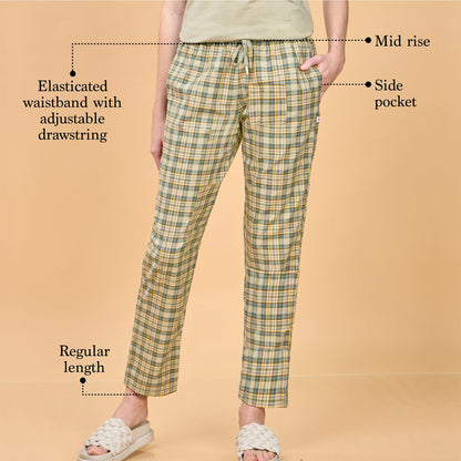 Essentials  E4A5 Hangout Pant Relaxed Fit | Mid Rise | Regular Length