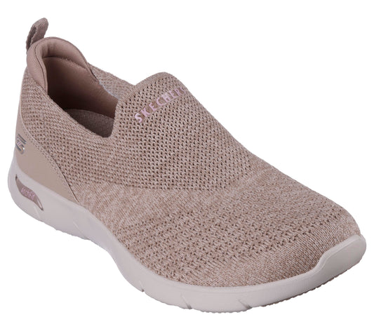 Skechers Women Arch Fit Refine Dont Go Machine Washable Vegan Air-Cooled Design Lightweight Cushioned Midsole Sports Shoes