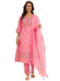 Libas WomenS Cotton Blend Kurta Set (99788
