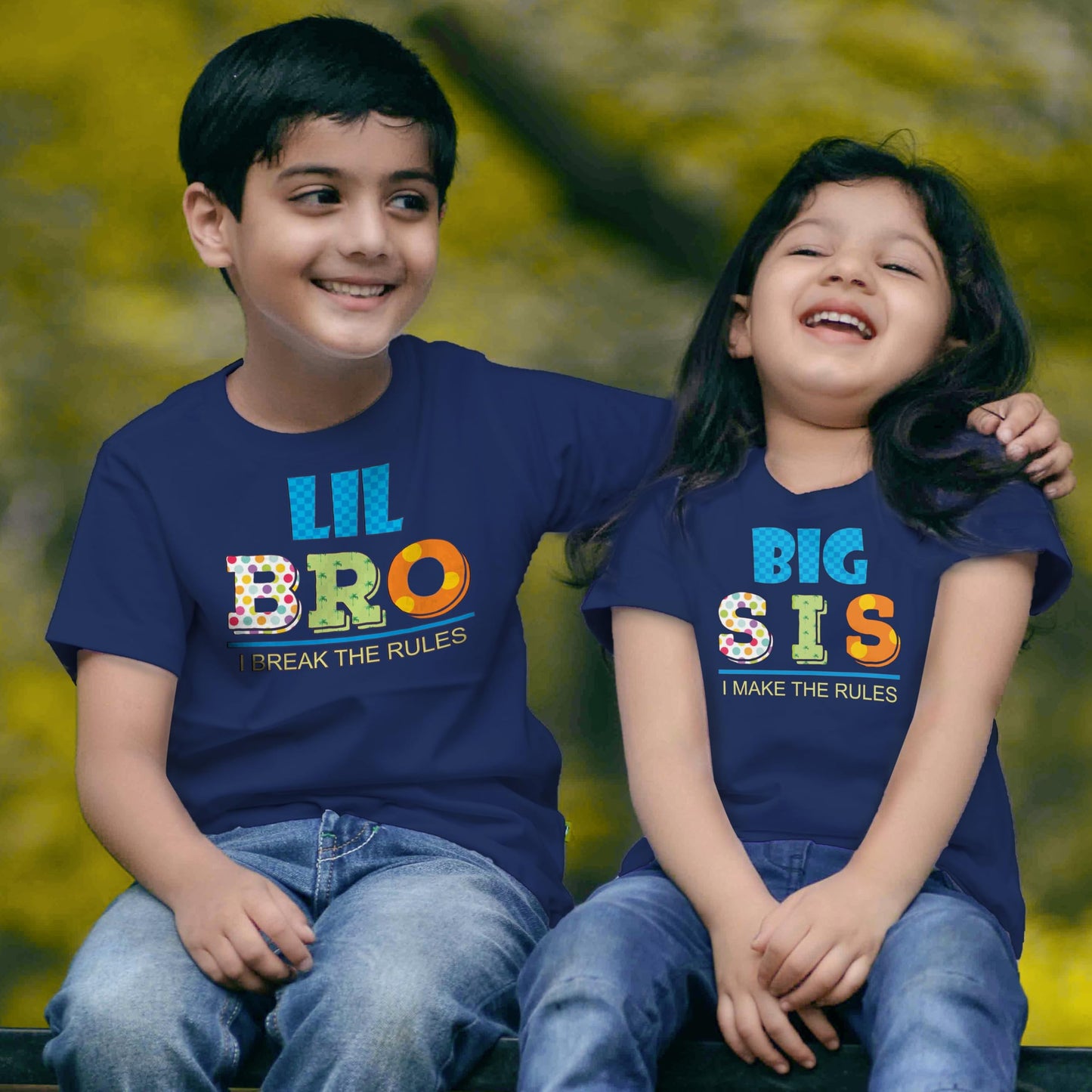 Bon Organik Girls Regular Fit T-Shirt (24RAKHI6079_Sister