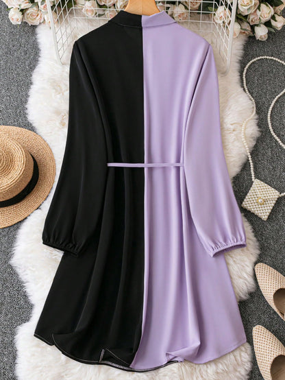 Om Sai Latest Creation Dresses For Women Colorblock One Piece Dress | Beach Wear Shirt Dress | WomenS Vacation Outfits | Wester