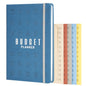DOODLE 2024 A5 Vegan Leather Hard Bound Productivity Planner Kit|288 Pages|12 Undated Monthly Planners|Note Pages & 200+ Sticker