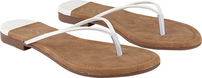 Shoetopia Womens White Stylish Trending Flats-Eu38