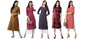 ANNI DESIGNER Women's Crepe Straight Printed Kurta Pack of 5 (Crepe-Combo-NW_045)