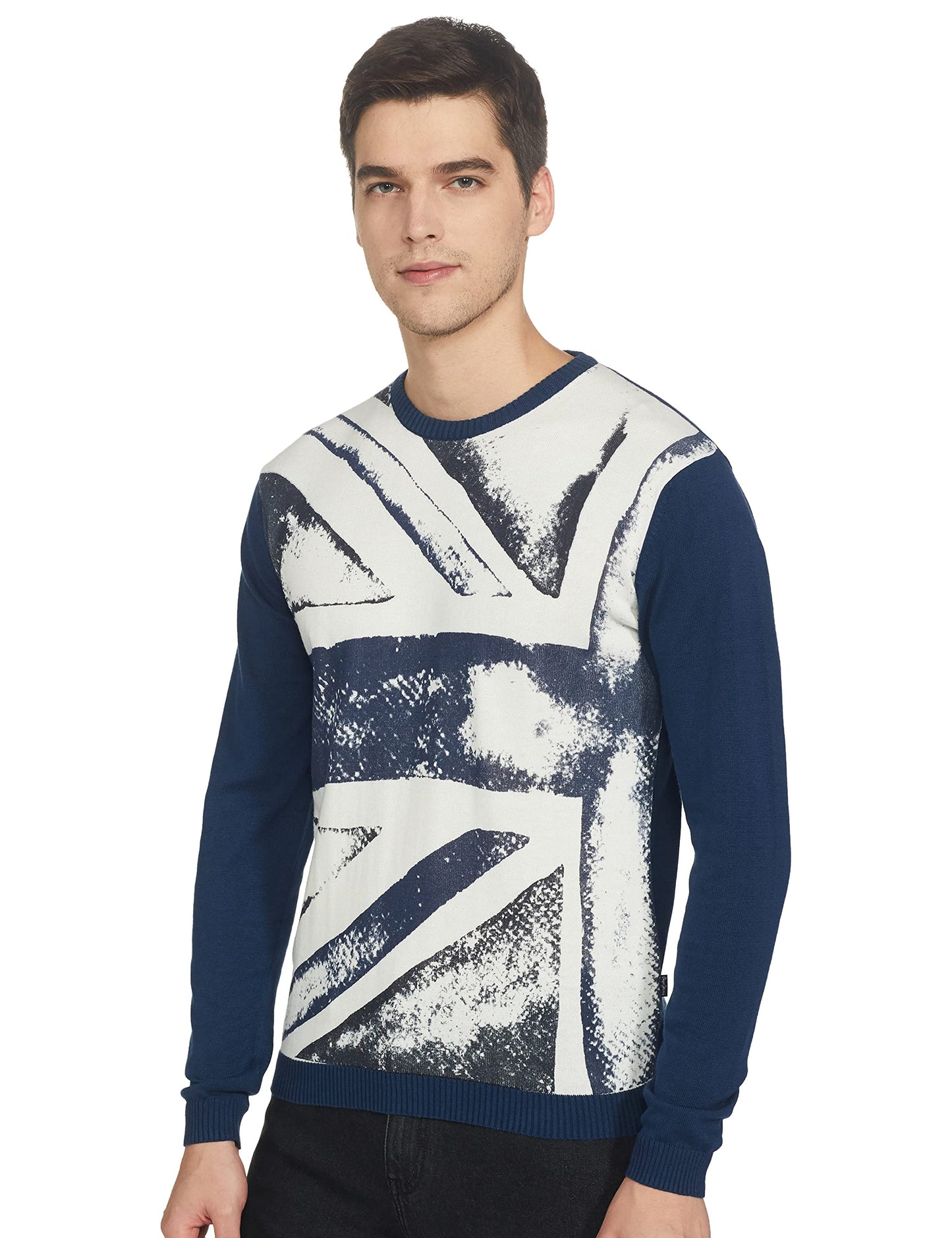 Pepe Jeans MenS Cotton Sweater (Pm702120-Dk Denim_Dk S)