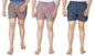 Lux Venus Combed Cotton Cheked Assorted Boxer Shorts For Men Multicolour