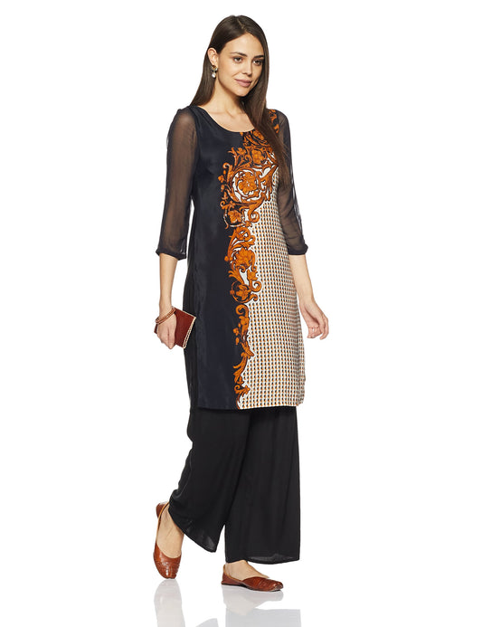 Wishful By W Straight Kurta